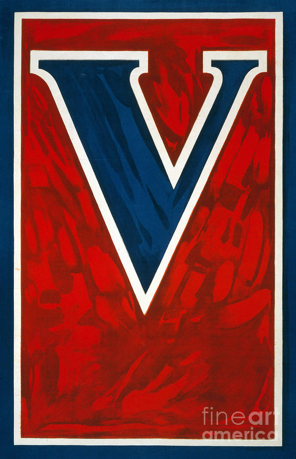 Victory Poster, 1917 Drawing by Granger