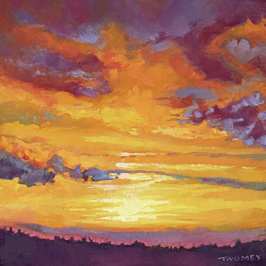 Victory Sunset Painting by Catherine Twomey