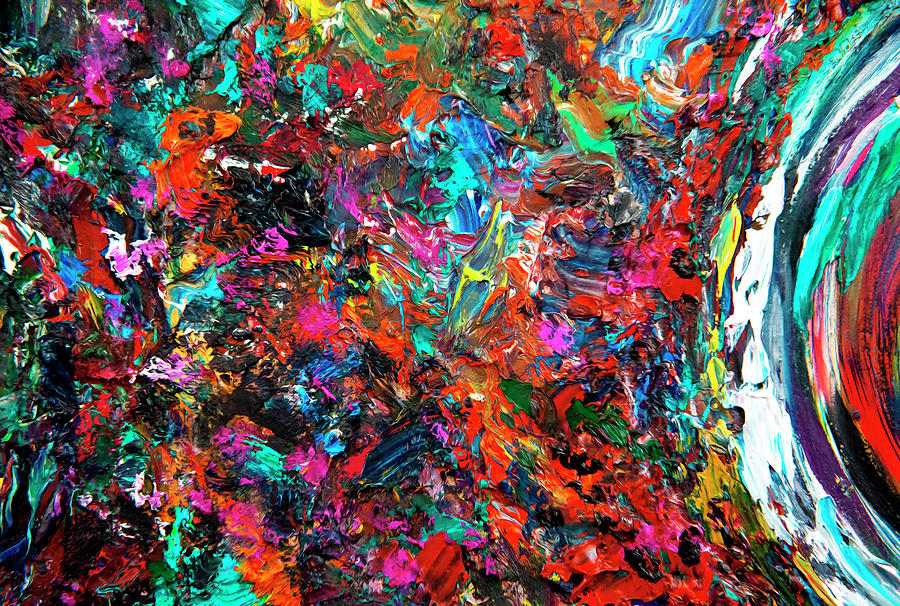 Vid-19 Ionosphere Painting by Doug LaRue