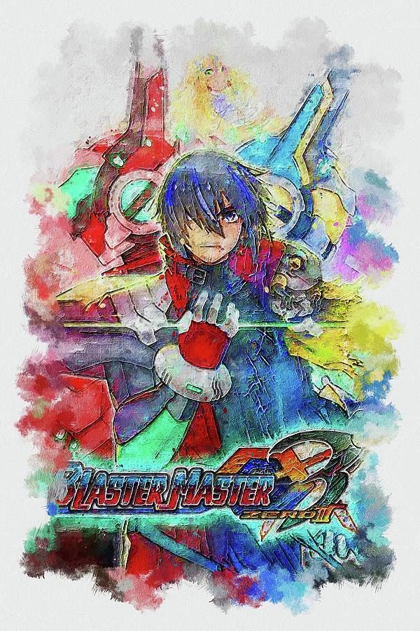 Video Game Blaster Master Zero 3 Art Digital Art by Garett Harold ...