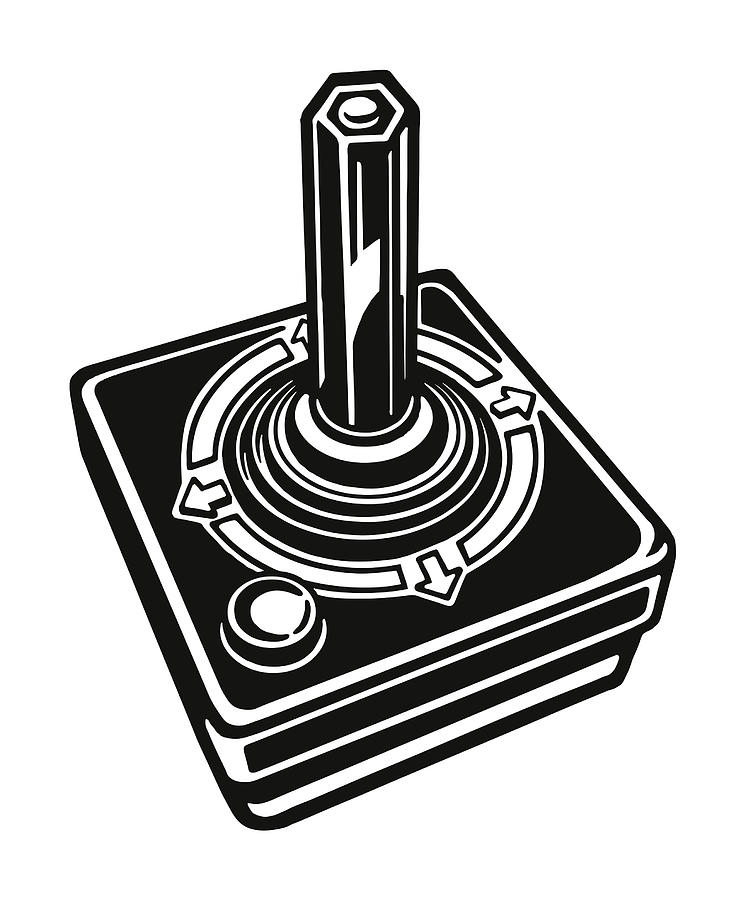 Video Game Controller Drawing by CSA-Archive