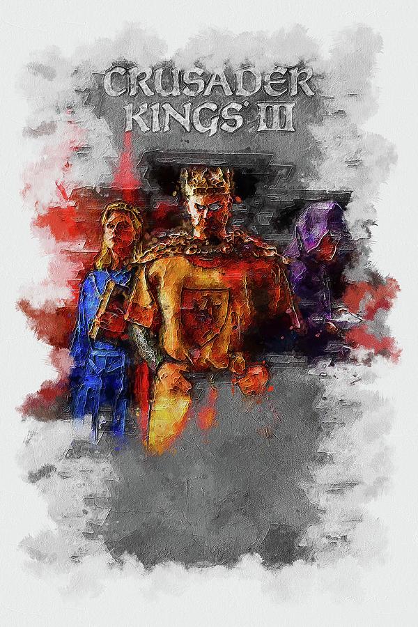 Video Game Crusader Kings III Art Digital Art by Garett Harold - Pixels