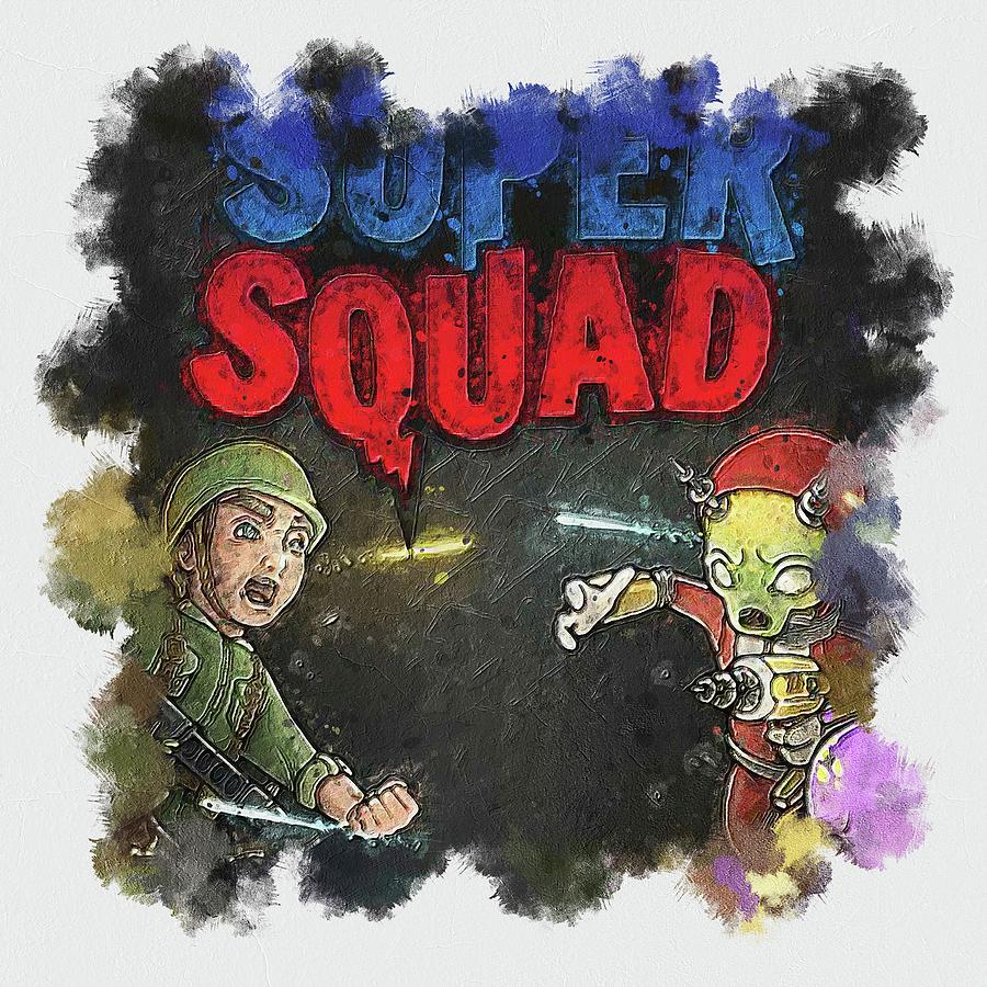 Video Game Super Squad Digital Art by Garett Harold - Fine Art America