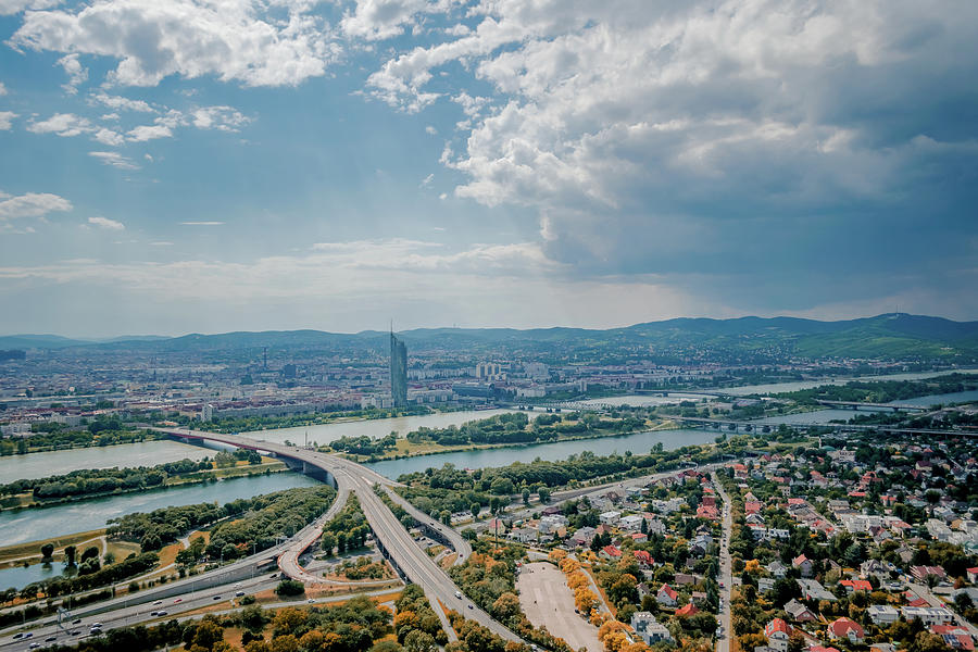Vienna City View Photograph by Angela Carrion Photography