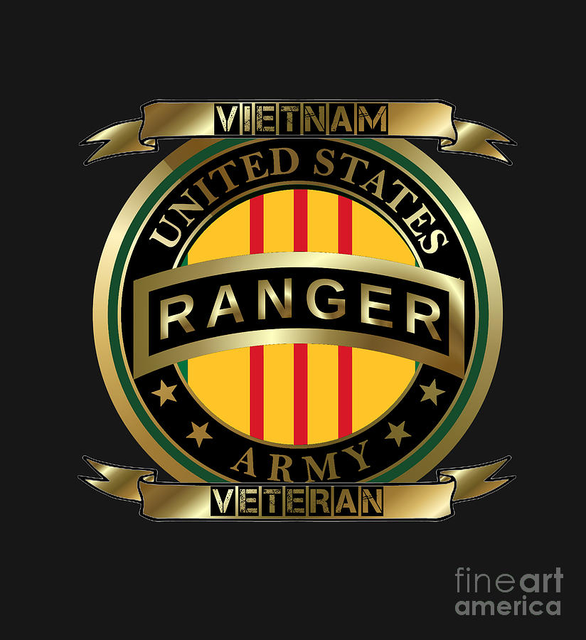 Vietnam Army Ranger Digital Art by Bill Richards