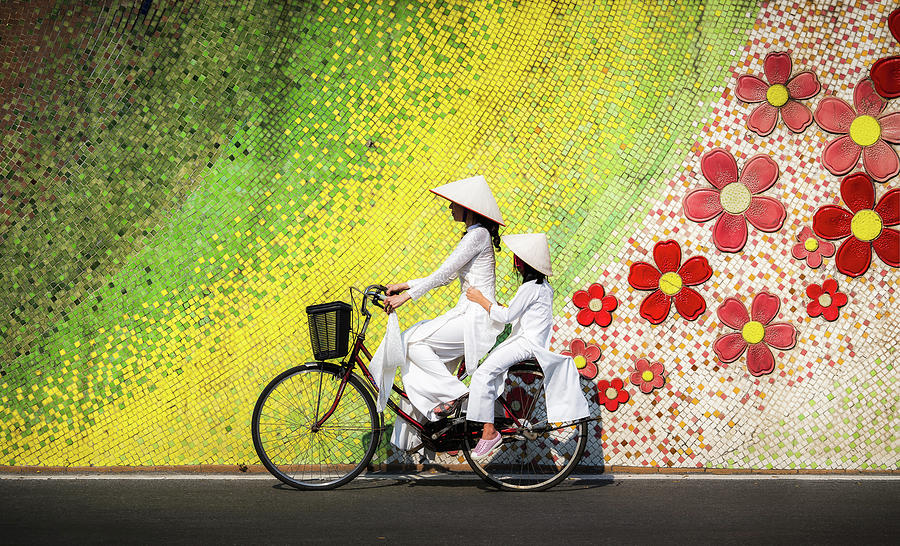 Vietnam Joy Ride Photograph by Dee Potter