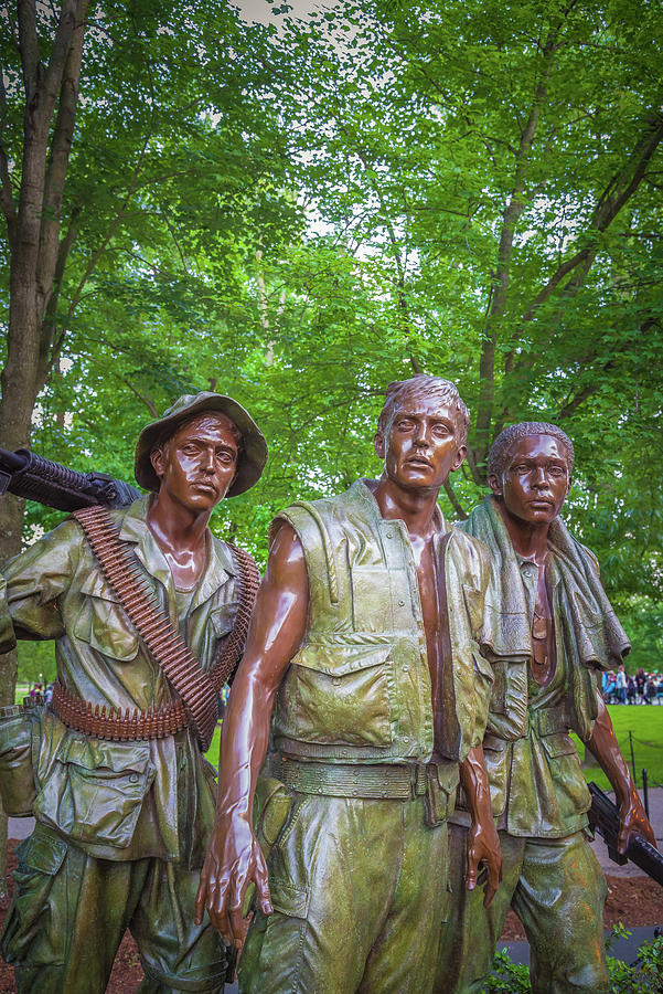 Vietnam Soldier Memorial  Photograph by Scott McGuire