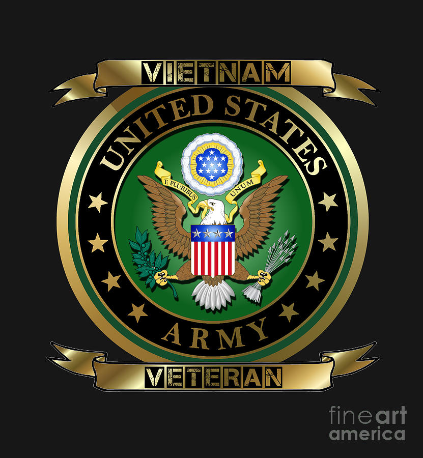 Vietnam Veteran Army Digital Art by Bill Richards