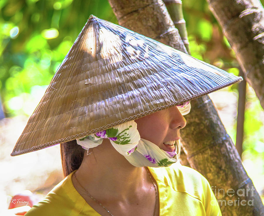 Vietnamese Beauty Photograph by Rene Triay FineArt Photos