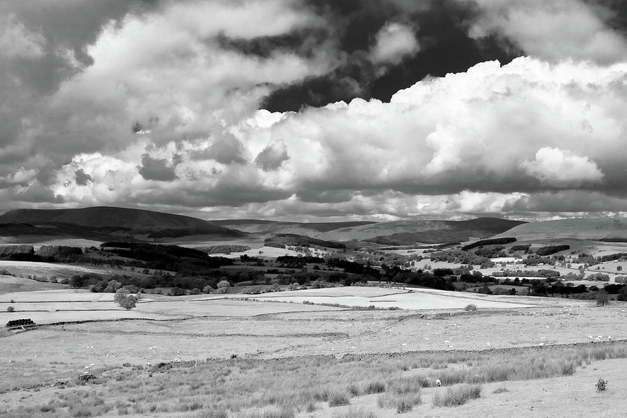 View across the Forest of Bowland towards Ingleton Photograph by Richard Donovan