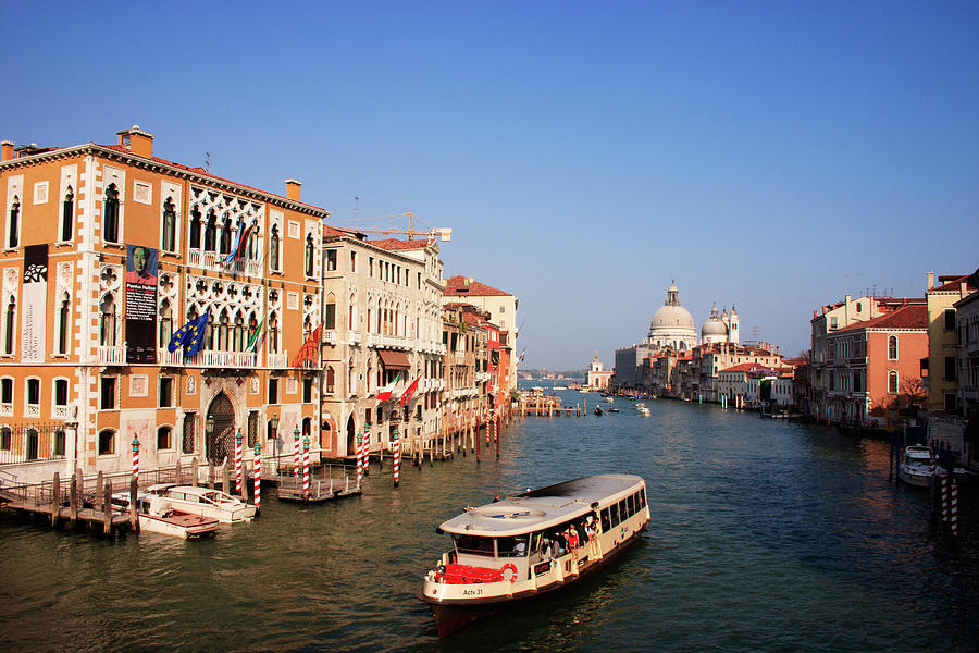 View across the Grand Canal in Venice, Italy. Photograph by Ian Middleton