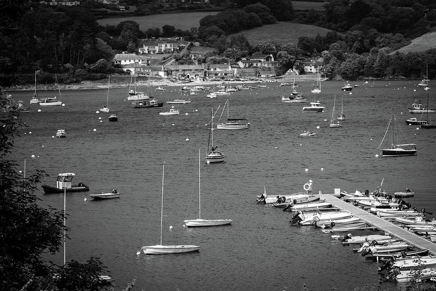 View across the Helford Estuary, Cornwall, UK. Photograph by Seeables Visual Arts
