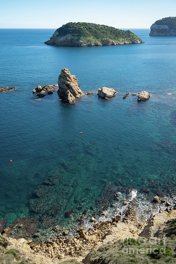 View At Cap Prim, Mediterranean Coast In Javea Photograph