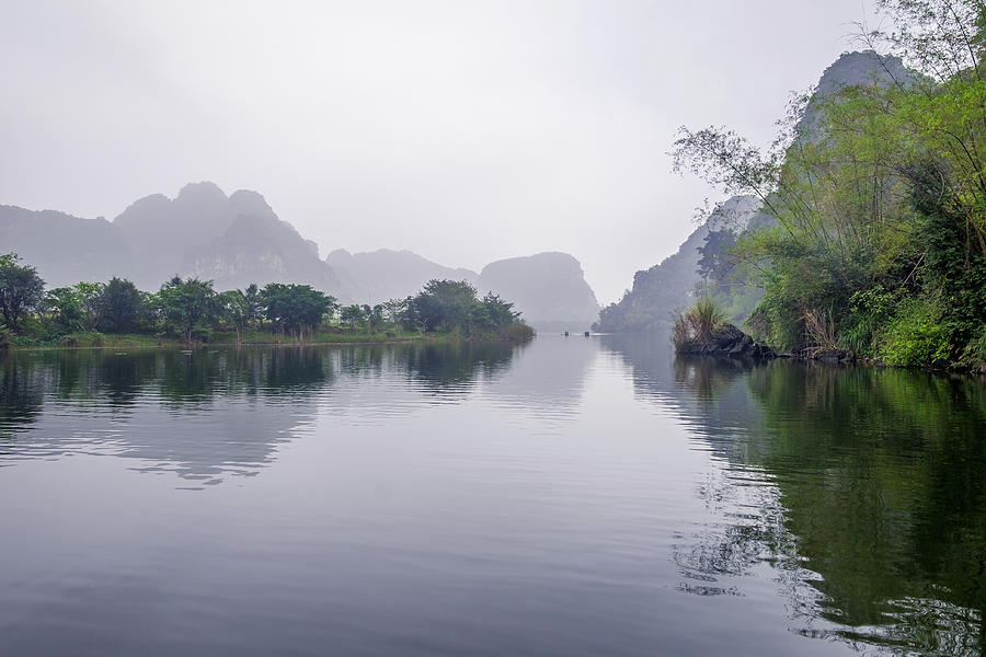 View at Tam Coc Photograph by Arj Munoz