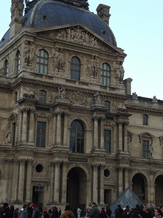 View at The Louvre Photograph by Roxy Rich