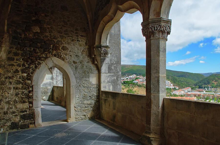 View from de Castle of Porto de Mos Photograph by Angelo DeVal