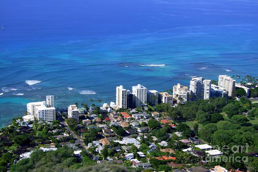 View From Diamond Head Photograph
