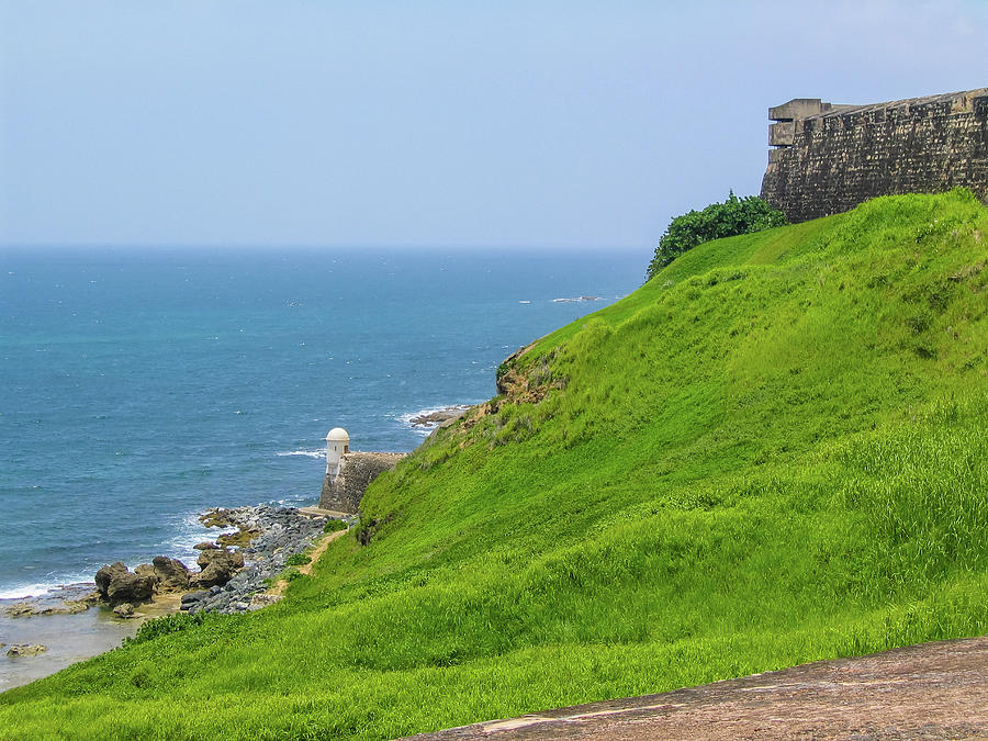 View from El Morro, Puerto Rico Photograph by Aashish Vaidya