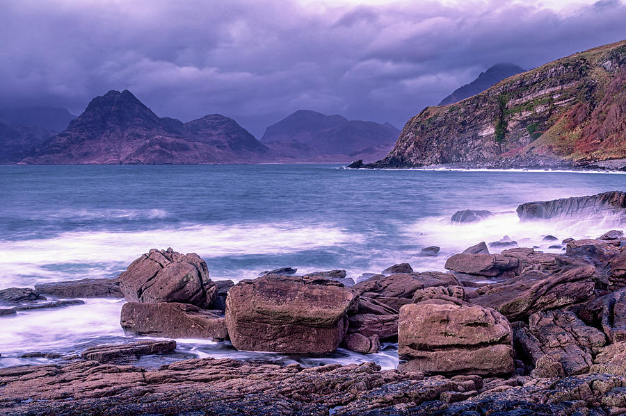 View From Elgol Beach Photograph