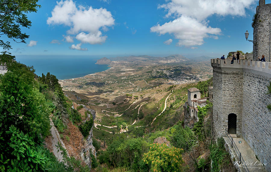 View From Erice Photograph