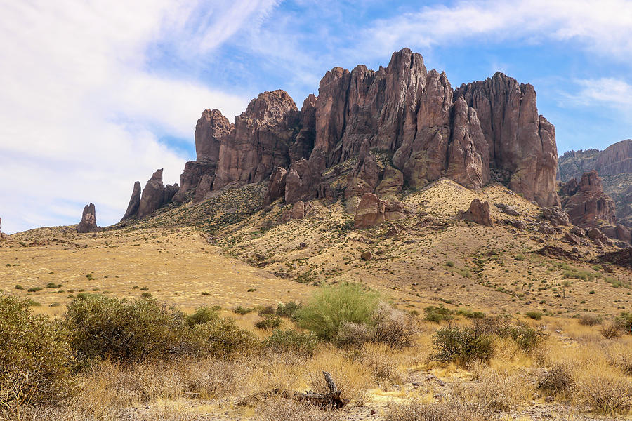View from Lost Dutchman Photograph by Dawn Richards