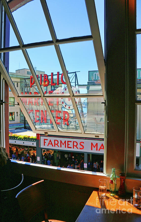 View From Matts in the Market Pike Place Seattle  2428 b Photograph by Jack Schultz