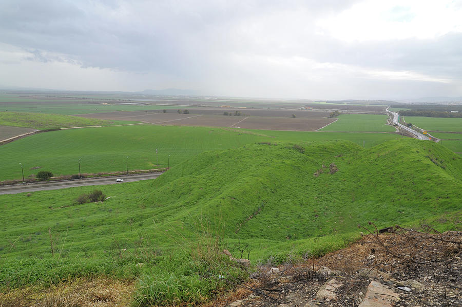 View from Megiddo in Israel_001 Photograph by James C Richardson