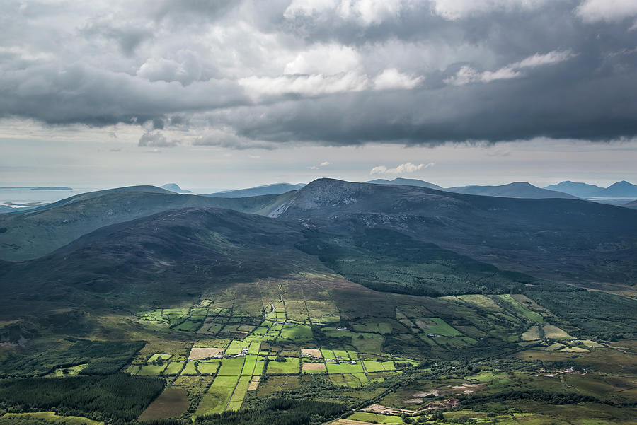 View from Nephin Photograph by Marion Galt