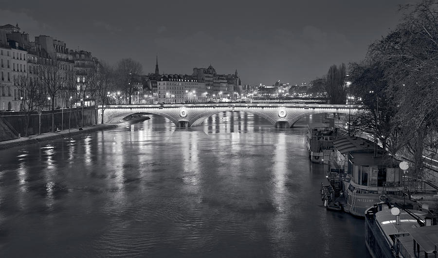 View from Pont Marie Photograph by Paul Riedinger