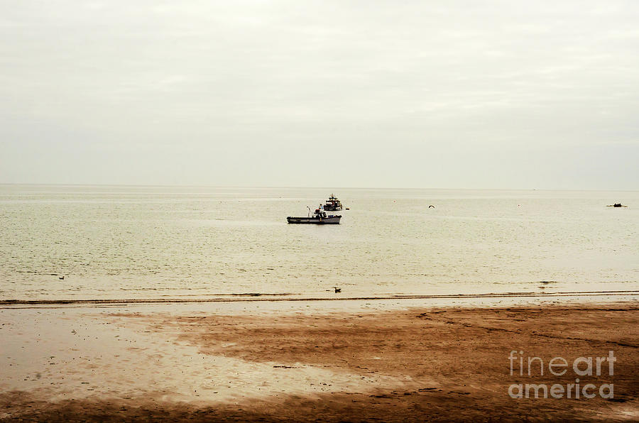 Fishing boats on the shore, pebble beach, wooden boats, fishing #7