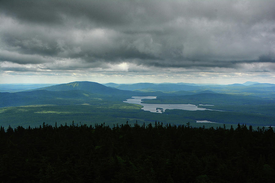 View from Stratton Mountain Fire Tower Looking South Photograph by Raymond Salani III