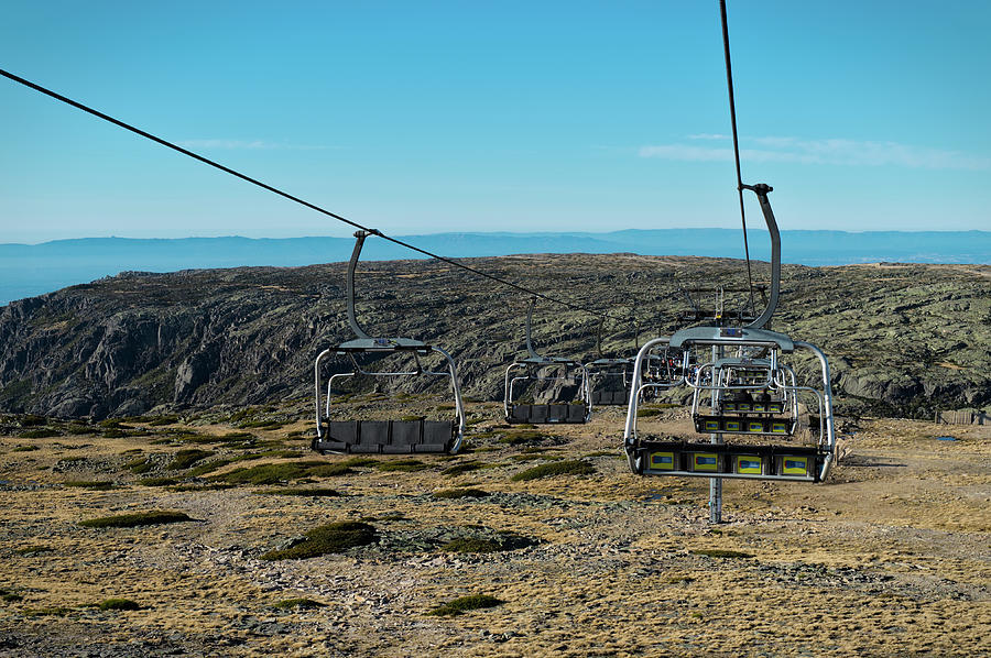 View from the Cableway in Serra da Estrela Photograph by Angelo DeVal