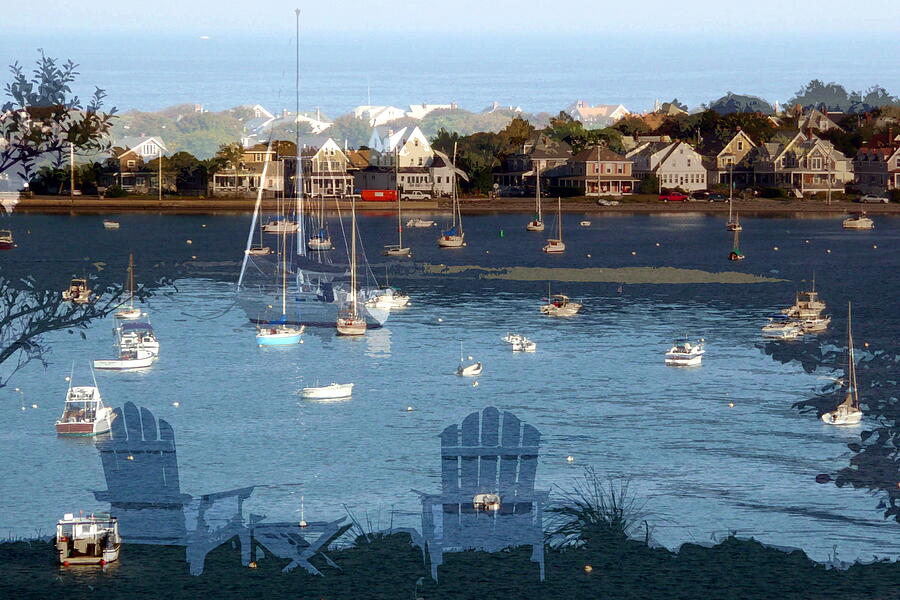 View from the chairs Photograph by Dominique Lecomte View from the chairs Photograph by Dominique Lecomte