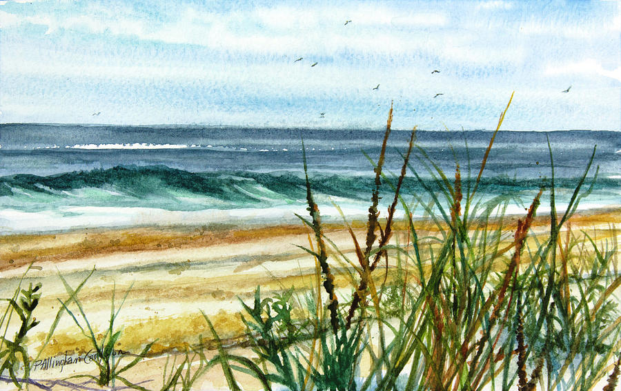 View From The Dunes Painting