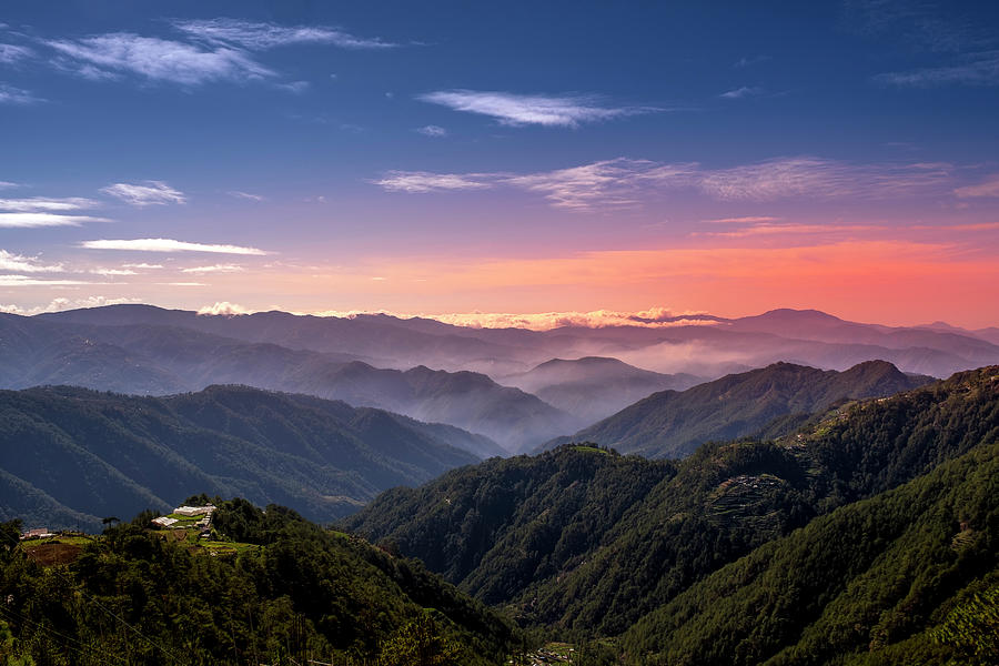 Apo Photograph - View from the highest peak in Atok by Arj Munoz