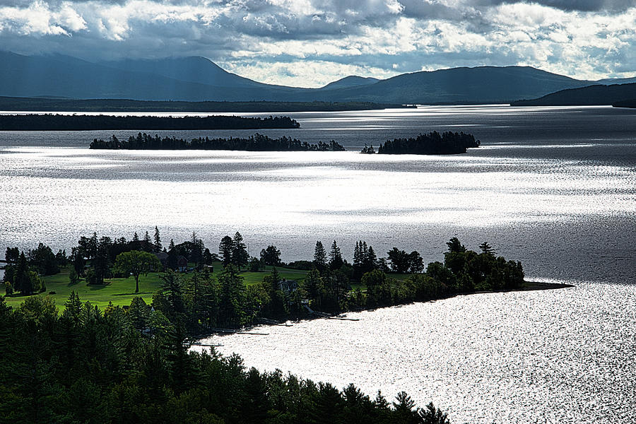 View from the Indian Trail on Mount Kineo Photograph by Eric Johnsen ...