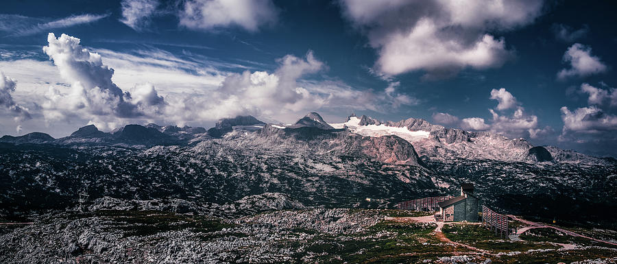 Dachstein mountain range Photograph by Vaclav Sonnek
