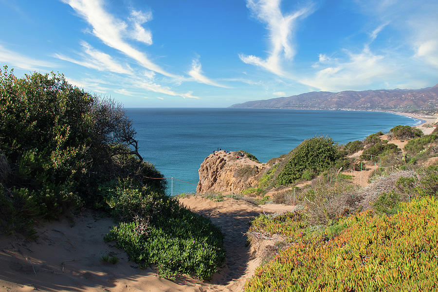 View from the Top of Point Dume Photograph by Matthew DeGrushe