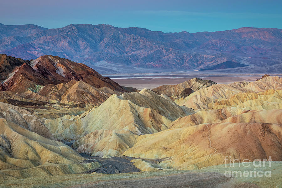 View From Zabriskie Point at Dawn Photograph by Mimi Ditchie
