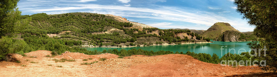 Landscape Photograph - View in Spain by Melody Watson