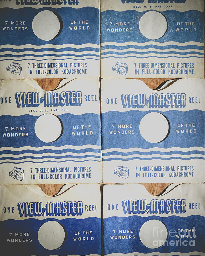 View-Master Reel Vintage Photograph by Edward Fielding