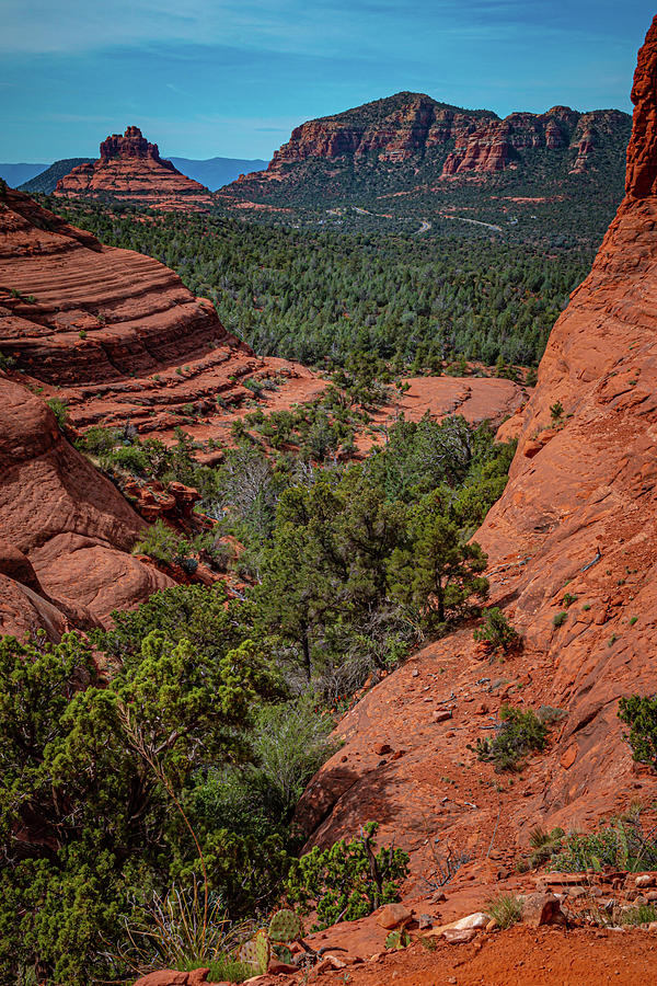View of Bell Rock From Chicken Point Photograph by Linda Unger