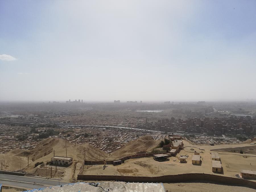 View of Cairo’s City of the dead from Mokattam hills Photograph by Lola L. Falantes