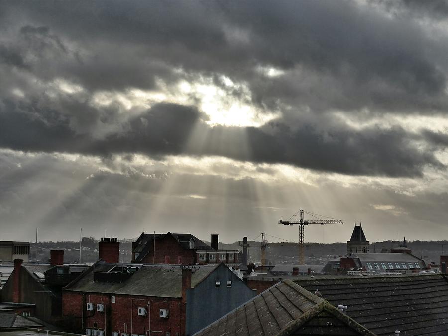 View Of Cityscape Against Cloudy Sky Photograph by Jason Raven / EyeEm View Of Cityscape Against Cloudy Sky Photograph by Jason Raven / EyeEm