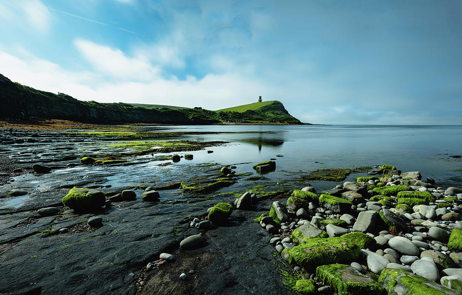 View of Clavell Tower over the Kimmeridge Bay Photograph by Dimitry Papkov
