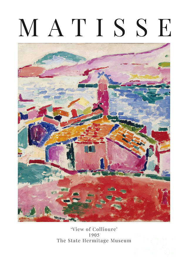 Henri Matisse Digital Art - View of Collioure - Henri Matisse by Studio Frivolo