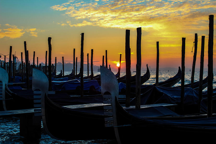 View of gondola in Venice, Italy Photograph by Torok Artur / FOAP
