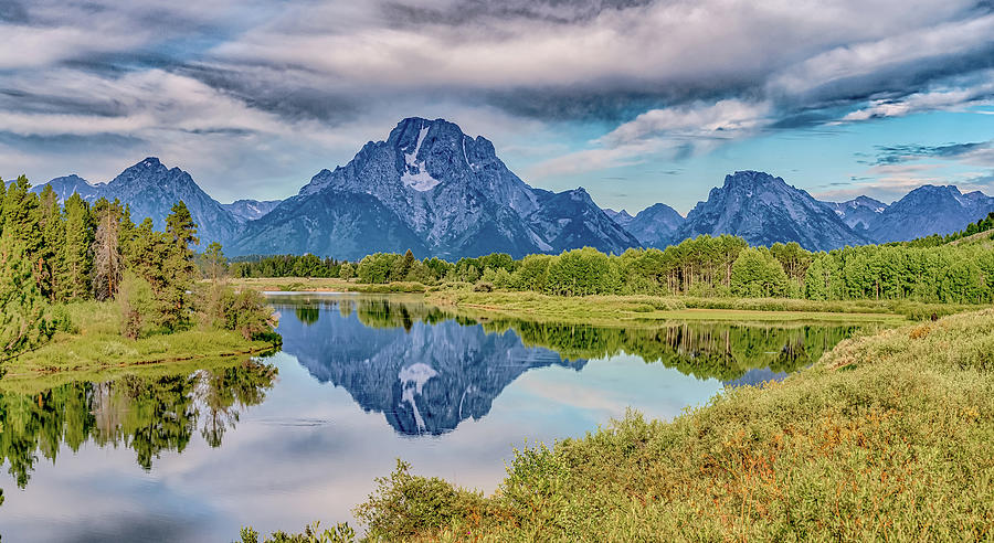 View Of Jackson Lake N Grand Teton National Park Wyoming Photograph by ...