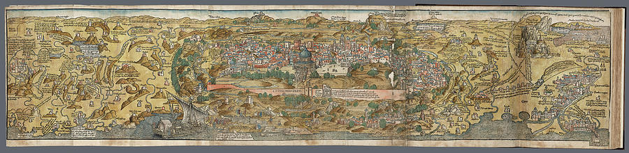 View of Jerusalem 1486 Photograph by Phil Cardamone