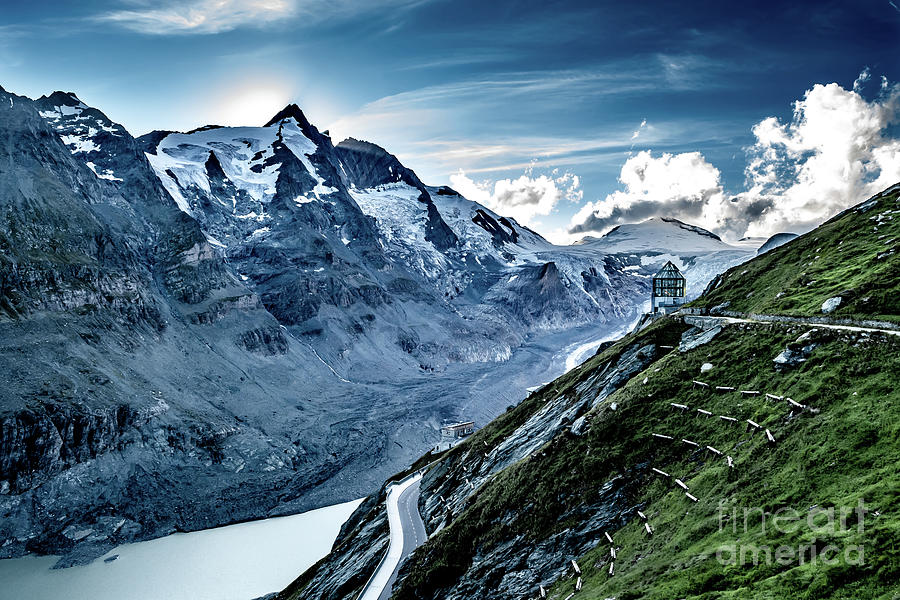 View Of Kaiser Franz Josef In National Park Hohe Tauern With Grossglockner The Highest Mountain Peak Photograph by Andreas Berthold
